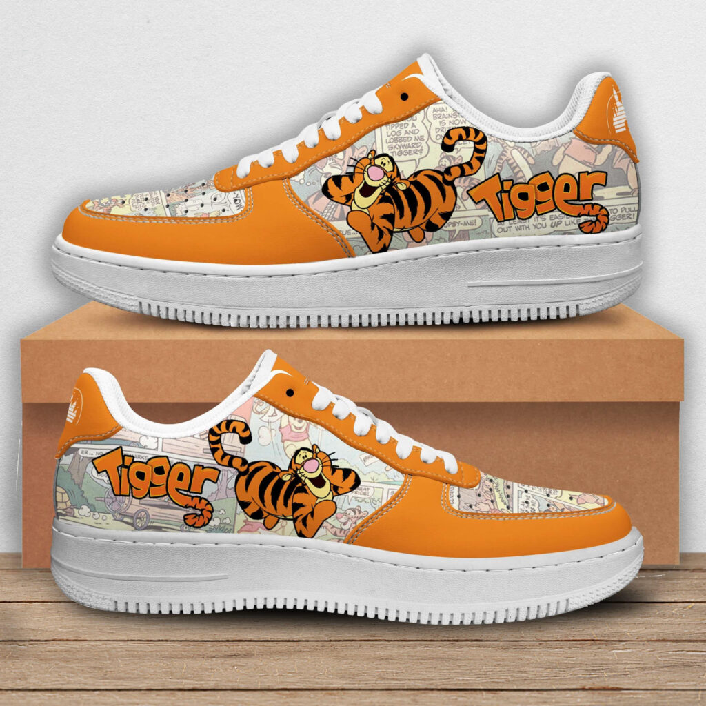 Tigger Winnie The Pooh Air Force 1 Shoes G95 - Goamazingstyle